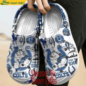 Custom Indianapolis Colts NFL Crocs Style 3