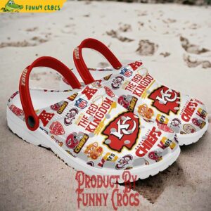 Custom Kansas City Chief Football NFL Crocs 3