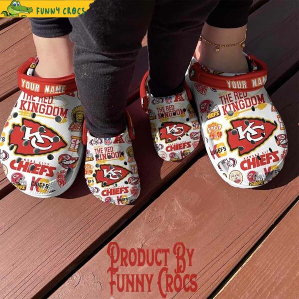 Custom Kansas City Chief Football NFL Crocs