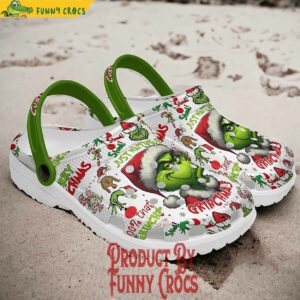 Custom Name Just Waiting For GrinchMas Crocs Clog 2