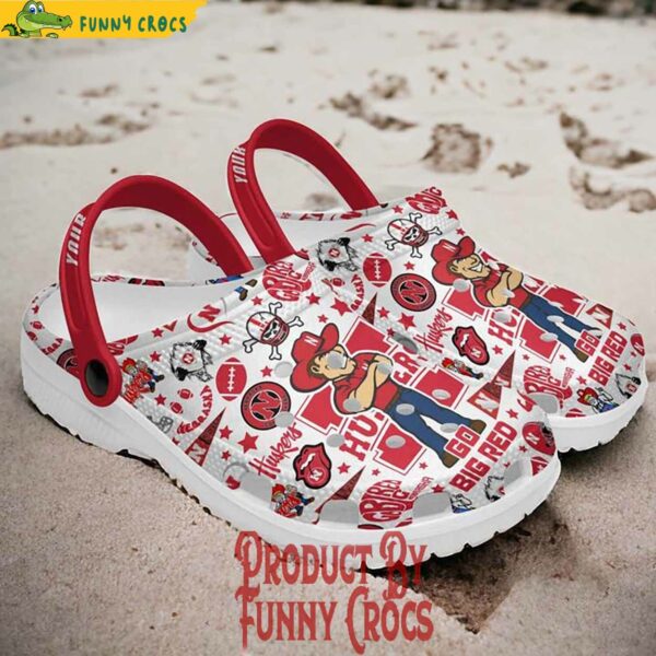 Custom Nebraska Cornhuskers Football NCAA Crocs Style