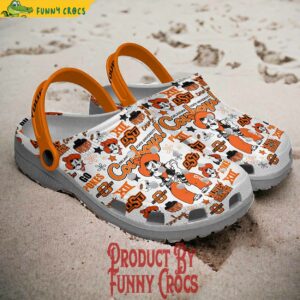 Custom Oklahoma State Cowboys Football Crocs Sty 4