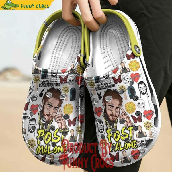 Custom Post Malone Crocs Stylish Personalized Footwear with Unique Designs