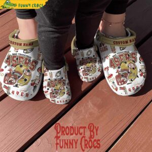 Custom San Francisco 49ers Football NFL Crocs 4