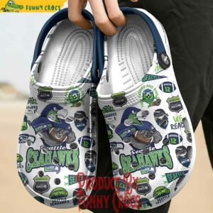 Custom Seattle Seahawks Crocs Style 3