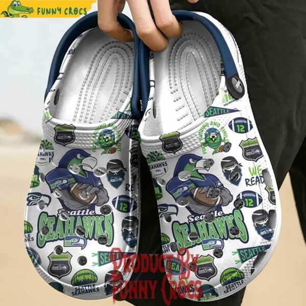 Custom Seattle Seahawks Crocs Style