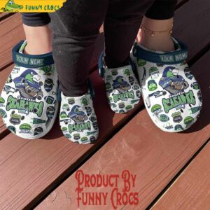 Custom Seattle Seahawks Crocs Style 4