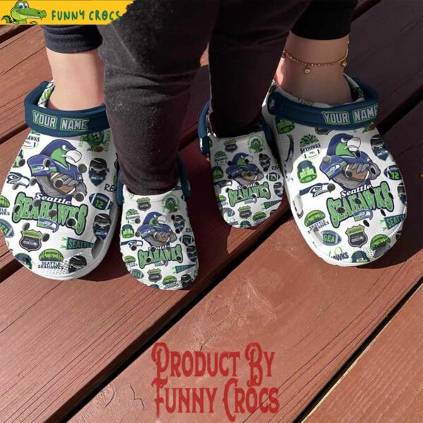 Custom Seattle Seahawks Crocs Style