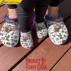 Custom Vikings Minnesota Crocs Style 3