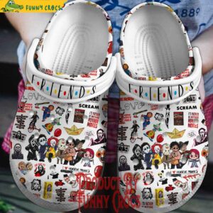 Friends Horror Movie Halloween Crocs Design 1