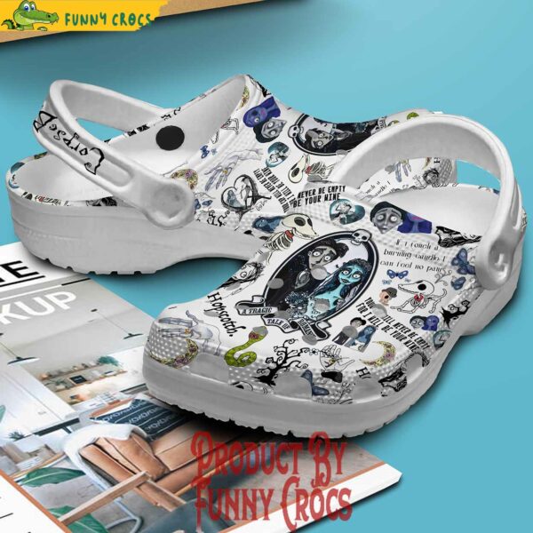 Halloween Corpse Bride Movie Crocs Style