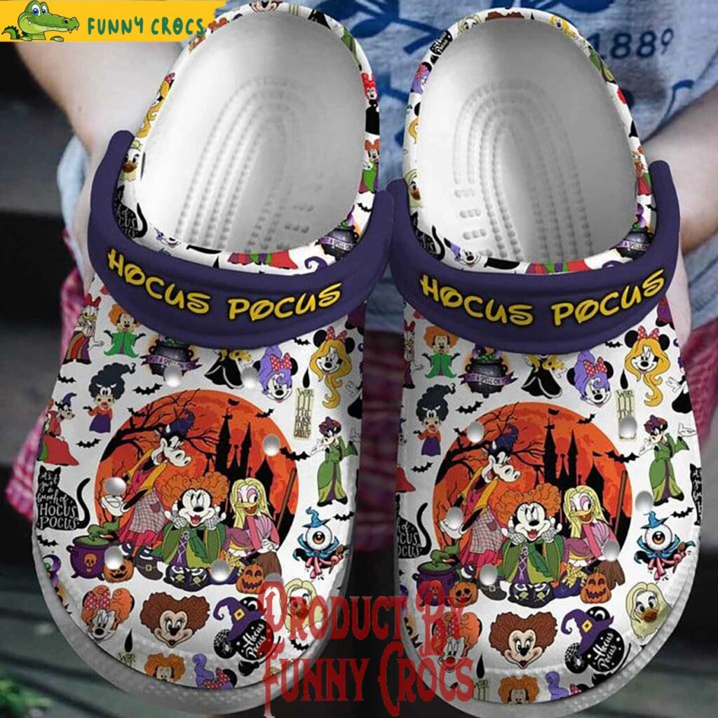 Halloween Hocus Pocus Mickey Friends Halloween Crocs Shoes