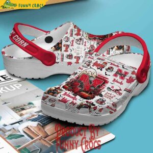 Halloween Nebraska Huskers Fear The Corn Custom Crocs Style 2