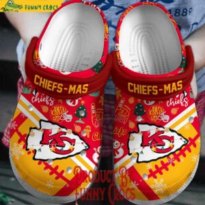 Kansas City Chiefs Christmas Crocs – NFL Football Style