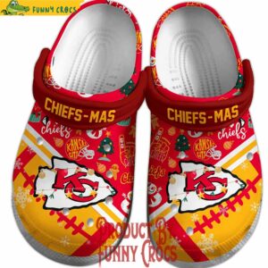 Kansas City Chiefs Christmas Crocs NFL Football Style 3