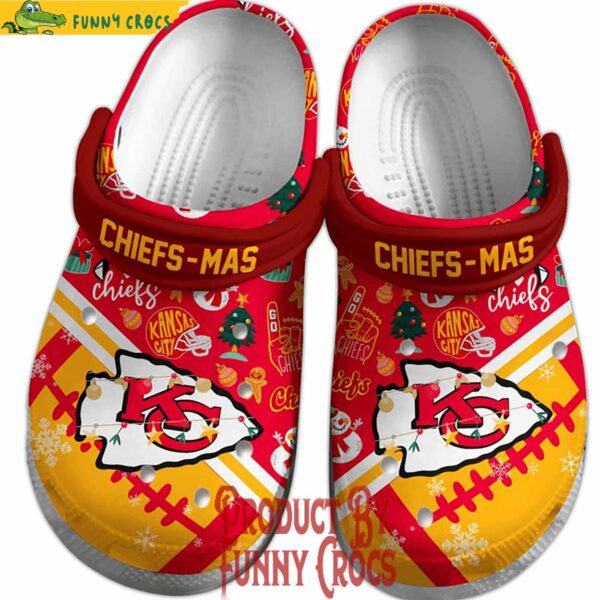 Kansas City Chiefs Christmas Crocs – NFL Football Style