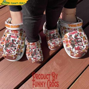 Kansas City Chiefs Halloween Horror Friends Custom Crocs Style 4