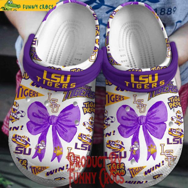 Lsu Tigers Football NCAA Crocs Clogs