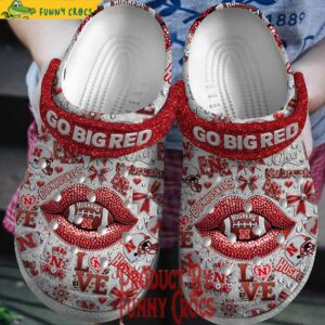 Nebraska Huskers Football Go Big Red Crocs Style