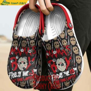 Personalized Friday the 13th Final Chapter Crocs Style 2