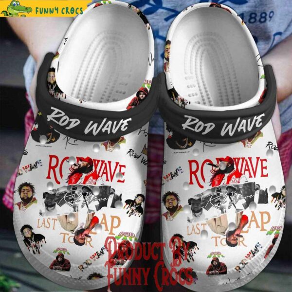 Rod Wave Last Lap Tour Crocs Shoes