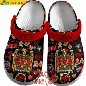 Slayer Christmas Black Crocs – Music Style