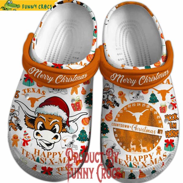 Texas Longhorns Christmas Crocs – NCAA Football Style