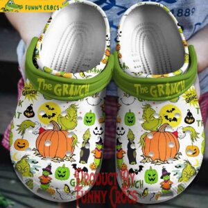 The Grinch Night Halloween Is Grinch Night Crocs Shoes