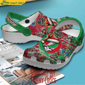 Christmas Grateful Dead Non Slip Crocs