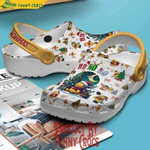 Christmas Winnie The Pooh Non Slip Crocs 3