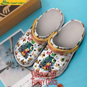 Christmas Winnie The Pooh Non Slip Crocs 4