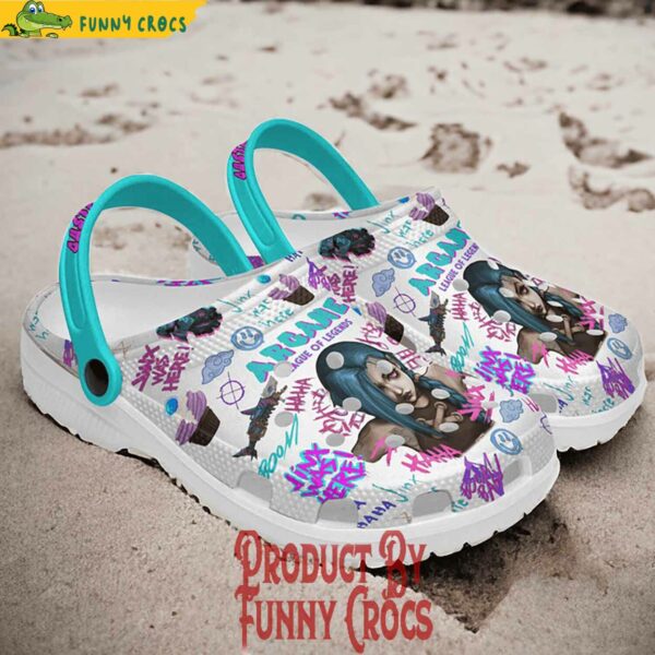 Custom Arcane League Of Legends Crocs Shoes