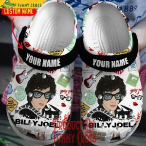 Custom Billy Joel Crocs For mens 1