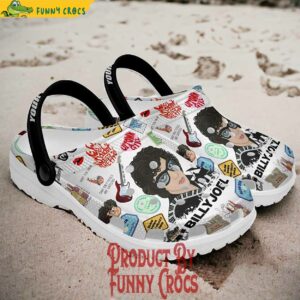 Custom Billy Joel Crocs For mens 2