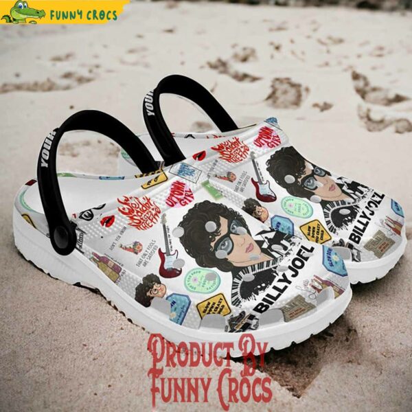 Custom Billy Joel Crocs For mens