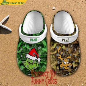 Custom Grinch Face Grinch Dogs Max Crocs Shoes