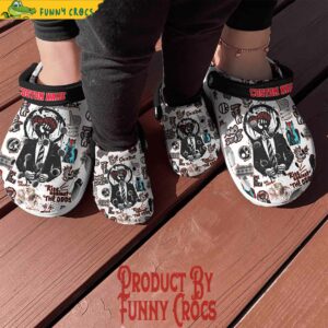 Custom Punk Rock Crocs For Music 2