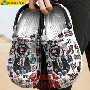 Custom Punk Rock Crocs For Music 3