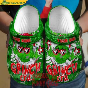 Funny Grinch Era Crocs Clogs Shoes For Adult And Kid