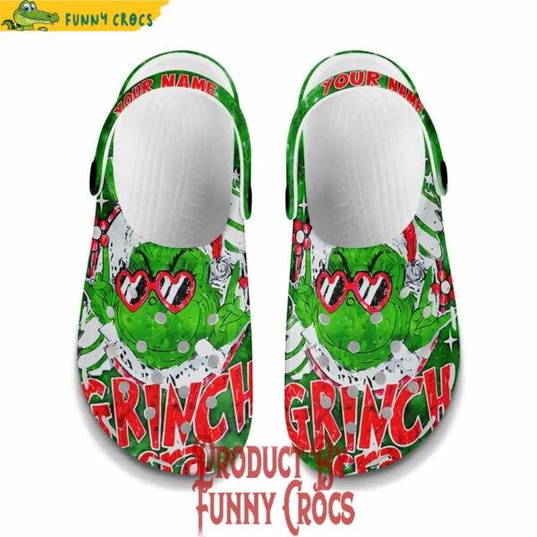 Funny Grinch Era Crocs Clogs Shoes For Adult And Kid