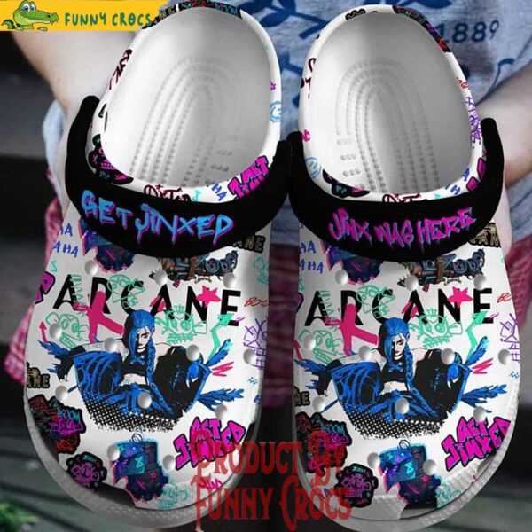 Get Jinx Arcane Non Slip Crocs