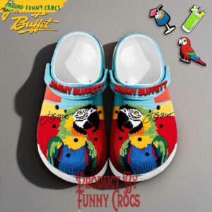 Jimmy Buffett Knit Effect Christmas Crocs Shoes 1