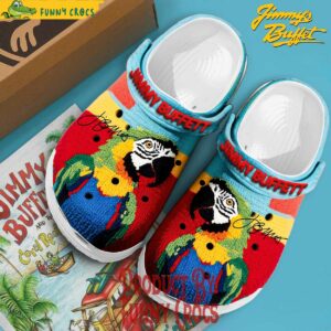 Jimmy Buffett Knit Effect Christmas Crocs Shoes 2