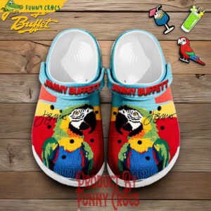 Jimmy Buffett Knit Effect Christmas Crocs Shoes 3