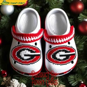 Knit Effect Georgia Bulldogs Football NCAA Crocs Style