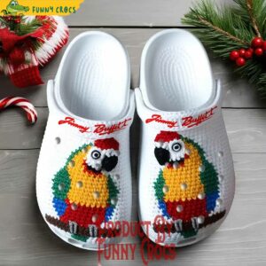 Knit Effect Jimmy Buffett White Music Crocs Shoes