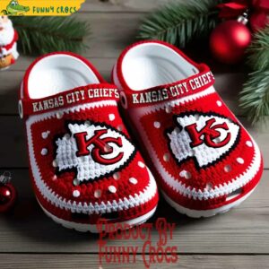 Knit Effect Kansas City Chiefs NFL Crocs Shoes