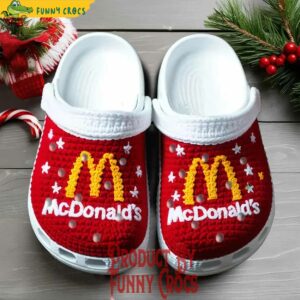 McDonalds Knit Effect Fast Food Crocs 1