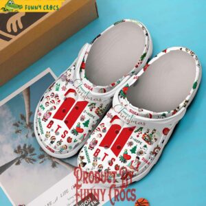 Merry Christmas BTS Crocs Clogs Shoes 3