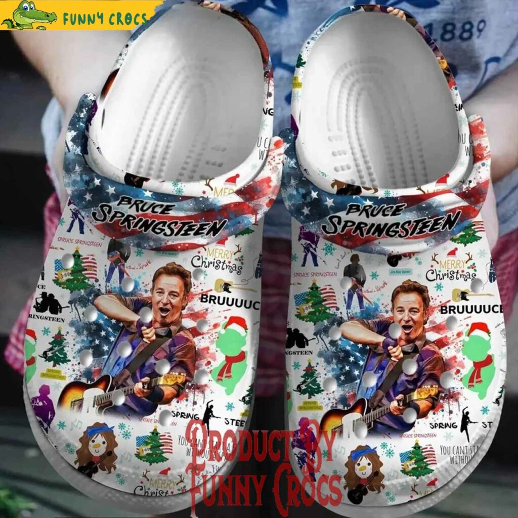 Merry Christmas Bruce Springsteen Crocs Style